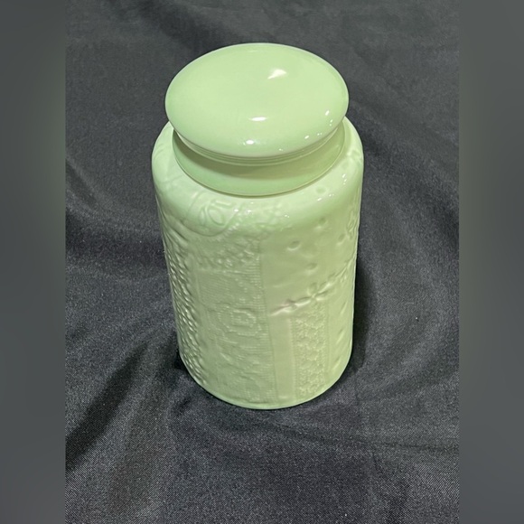 Anthropologie Ceramic Jar/Canister with Lid - Picture 2 of 4